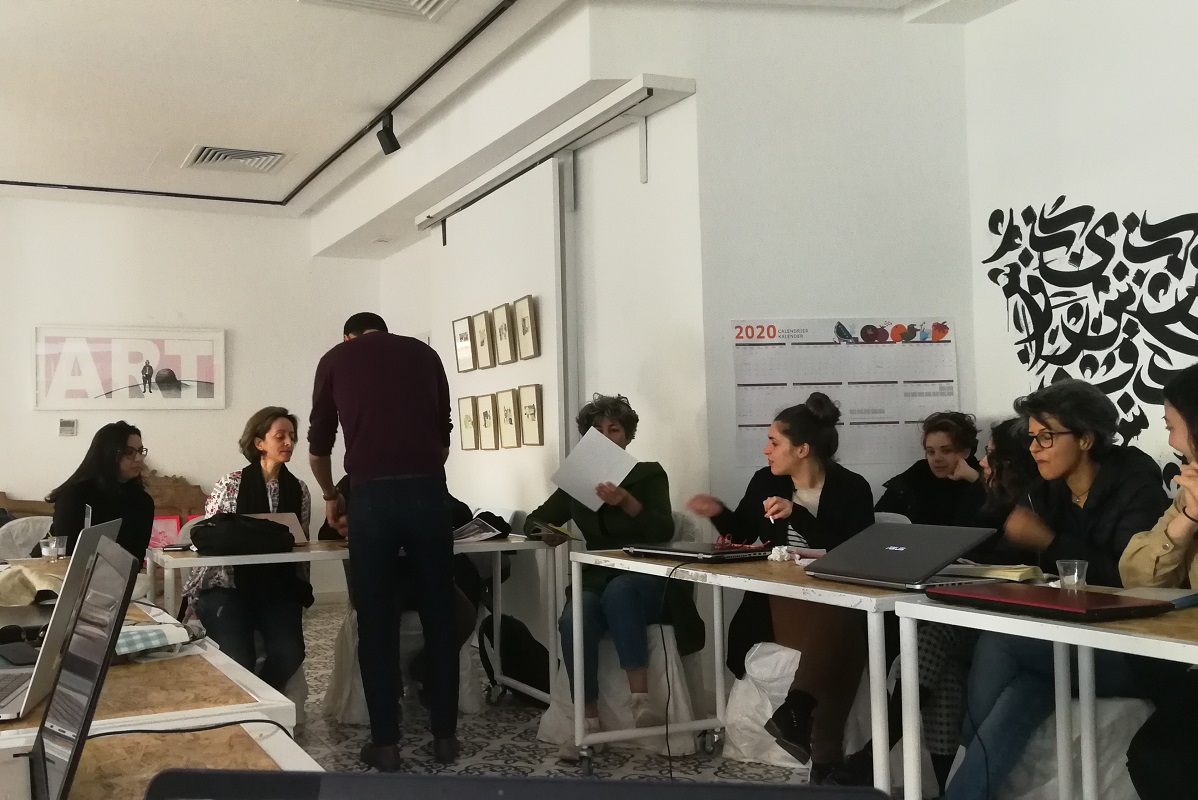 TASAWAR CURATORIAL STUDIO 6. Photo Bettina Pelz (1)